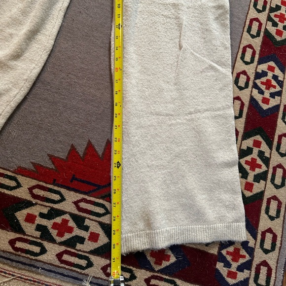 H&M Oatmeal Cloud Knit Wide Leg Lounge Pants - Picture 8 of 8